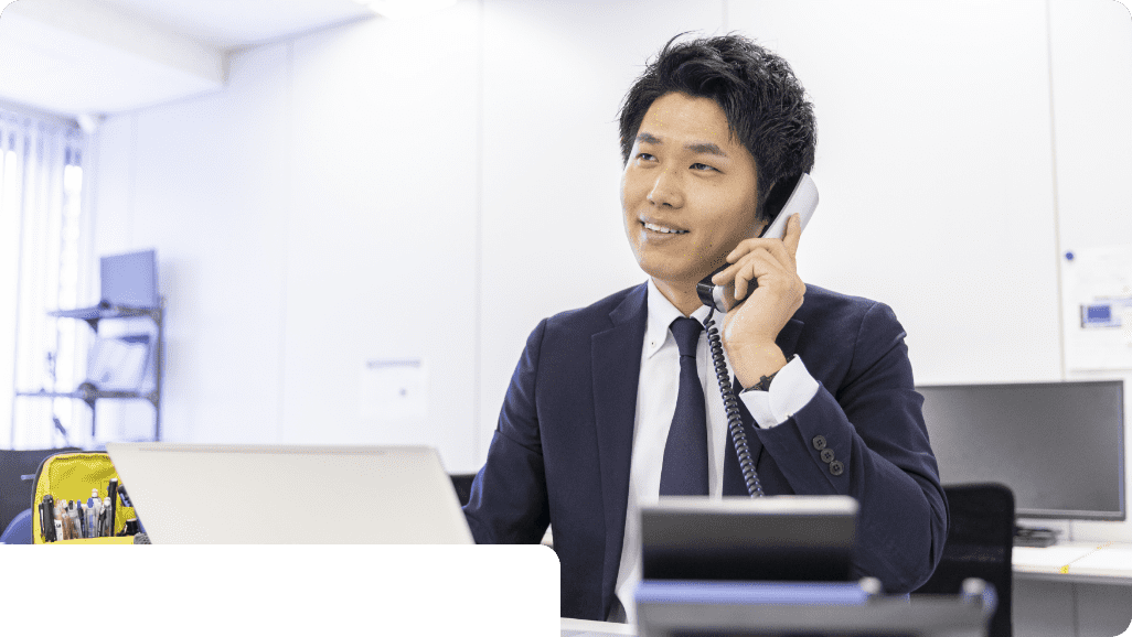 コーポレートスタッフの業務の様子